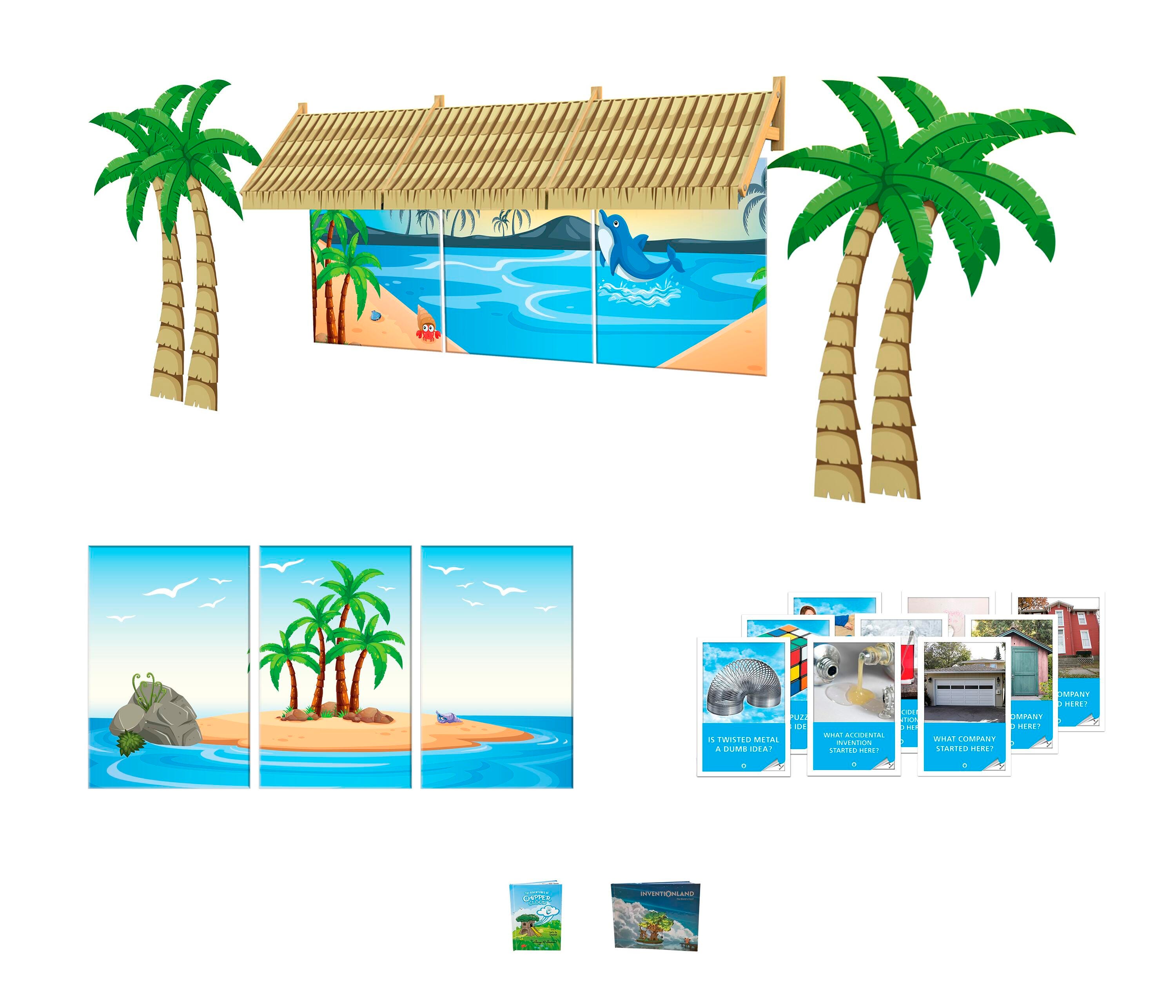 Inventionland Tiki Tech Bar Deluxe Starter Kit For One Innovation Lab Level 2 2126640